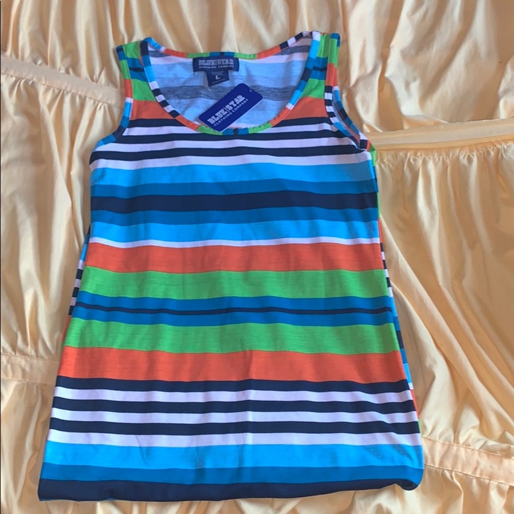 multicolored striped bodycon dress
